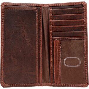 Rugged Elegance Western Bifold Wallet for Men's